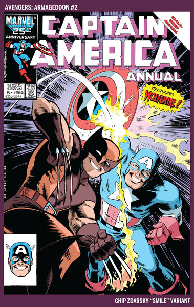 Avengers: Armageddon #2 Chip Zdarsky Smile Variant
