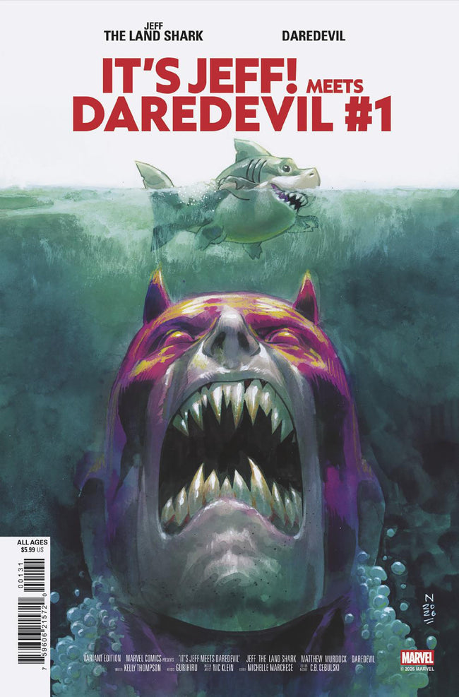 It's Jeff Meets Daredevil #1 Nic Klein Variant