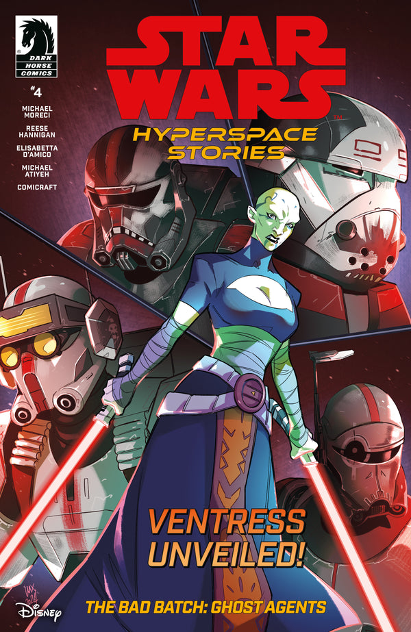 Star Wars: Hyperspace Stories: The Bad Batch--Ghost Agents #4 (Cover A) (Valeria Favoccia)