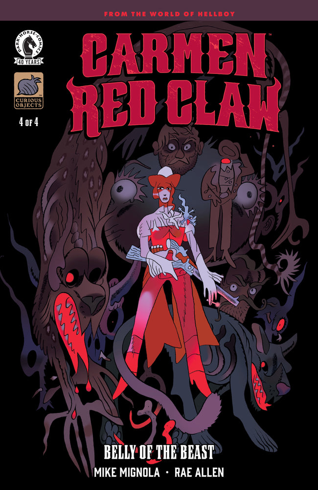 Carmen Red Claw: Belly Of The Beast #4 (Cover B) (Benjamin Schipper)