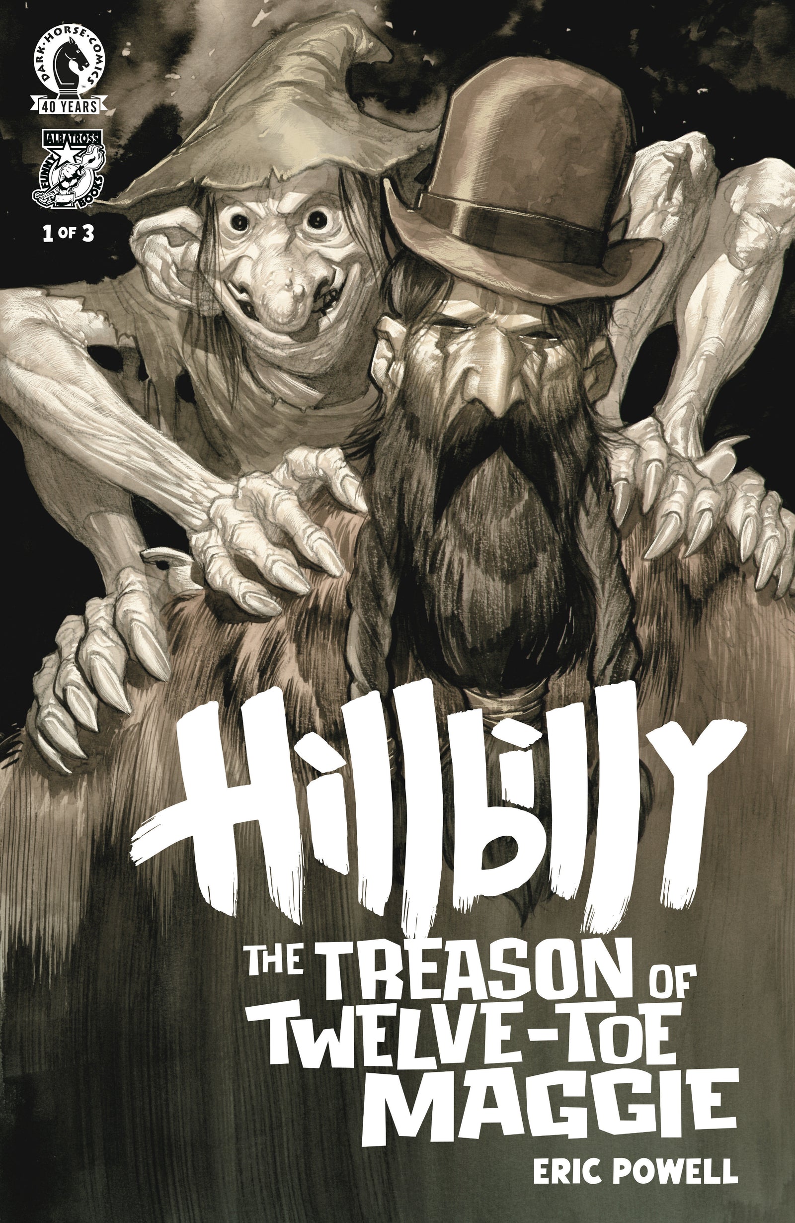 Hillbilly: The Treason Of Twelve Toe Maggie #1 (Cover A) (Eric Powell)