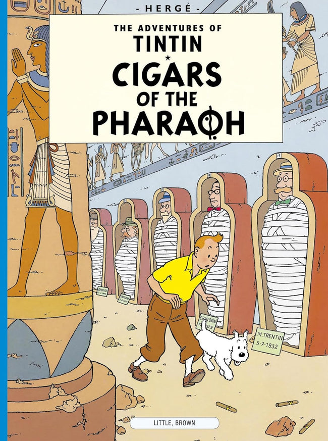 THE ADVENTURES OF TINTIN SERIES : CIGARS OF THE PHARAOH TP