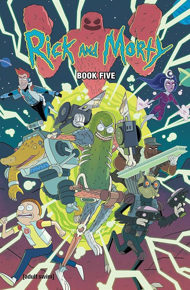 RICK AND MORTY HC BOOK 05 DLX ED