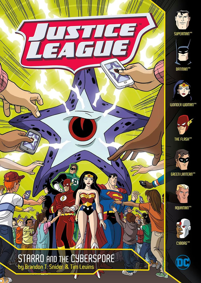 JUSTICE LEAGUE: STARRO AND THE CYBERSPORE