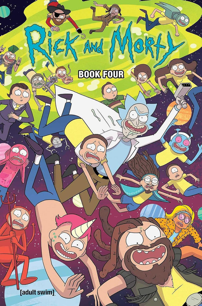 RICK AND MORTY HC BOOK 04 DELUXE EDITION