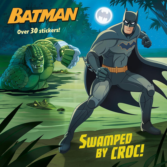 DC SUPER HEROES BATMAN SWAMPED BY CROC PICTUREBACK