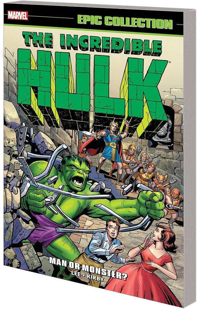 INCREDIBLE HULK EPIC COLLECTION TP MAN OR MONSTER NEW PTG