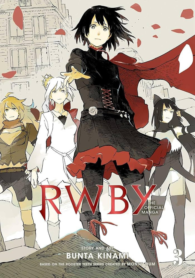 RWBY OFFICIAL MANGA GN VOL 3 BEACON ARC