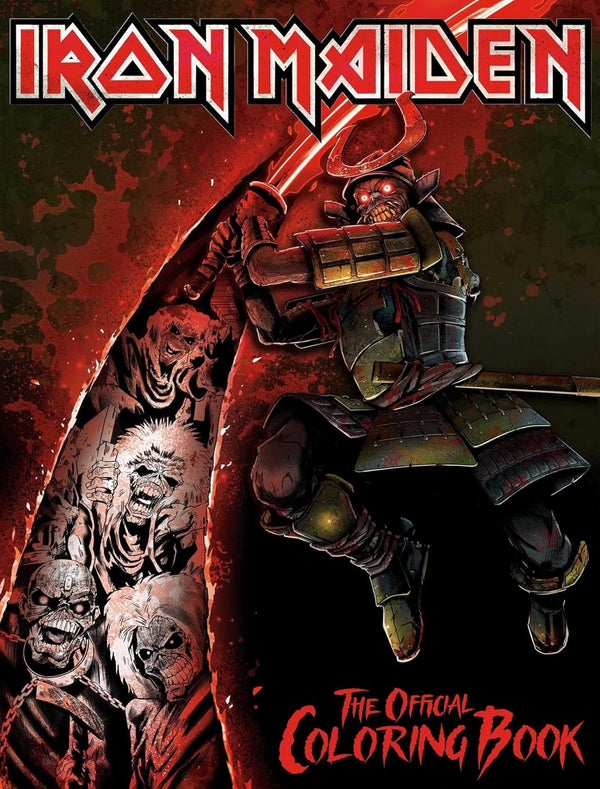 IRON MAIDEN OFF COLORING BOOK