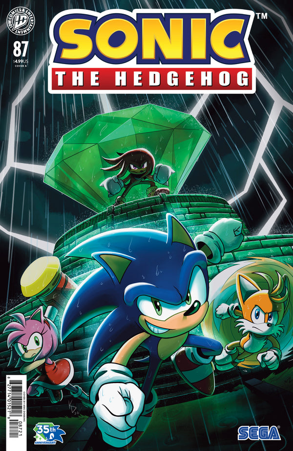 Sonic The Hedgehog #87 Variant B (Dobbins)