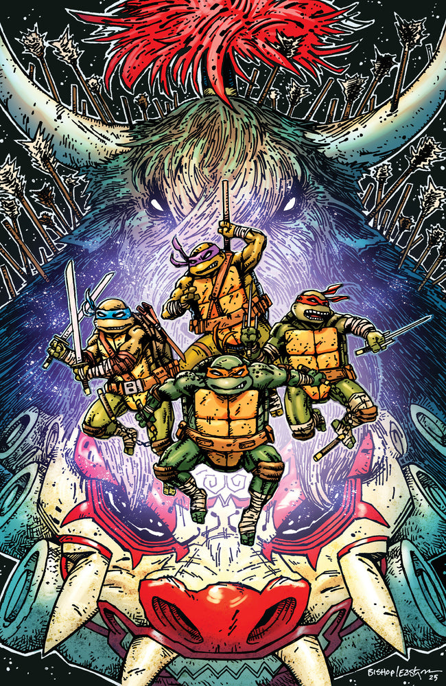 Teenage Mutant Ninja Turtles #13 Variant 1:25  (Eastman & Bishop Full Art)