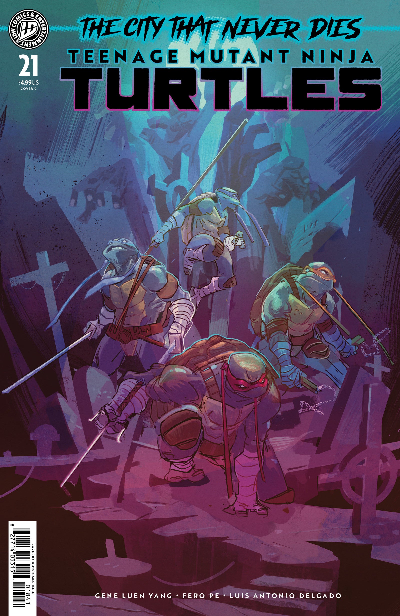 Teenage Mutant Ninja Turtles #21 Variant C (Menheere)