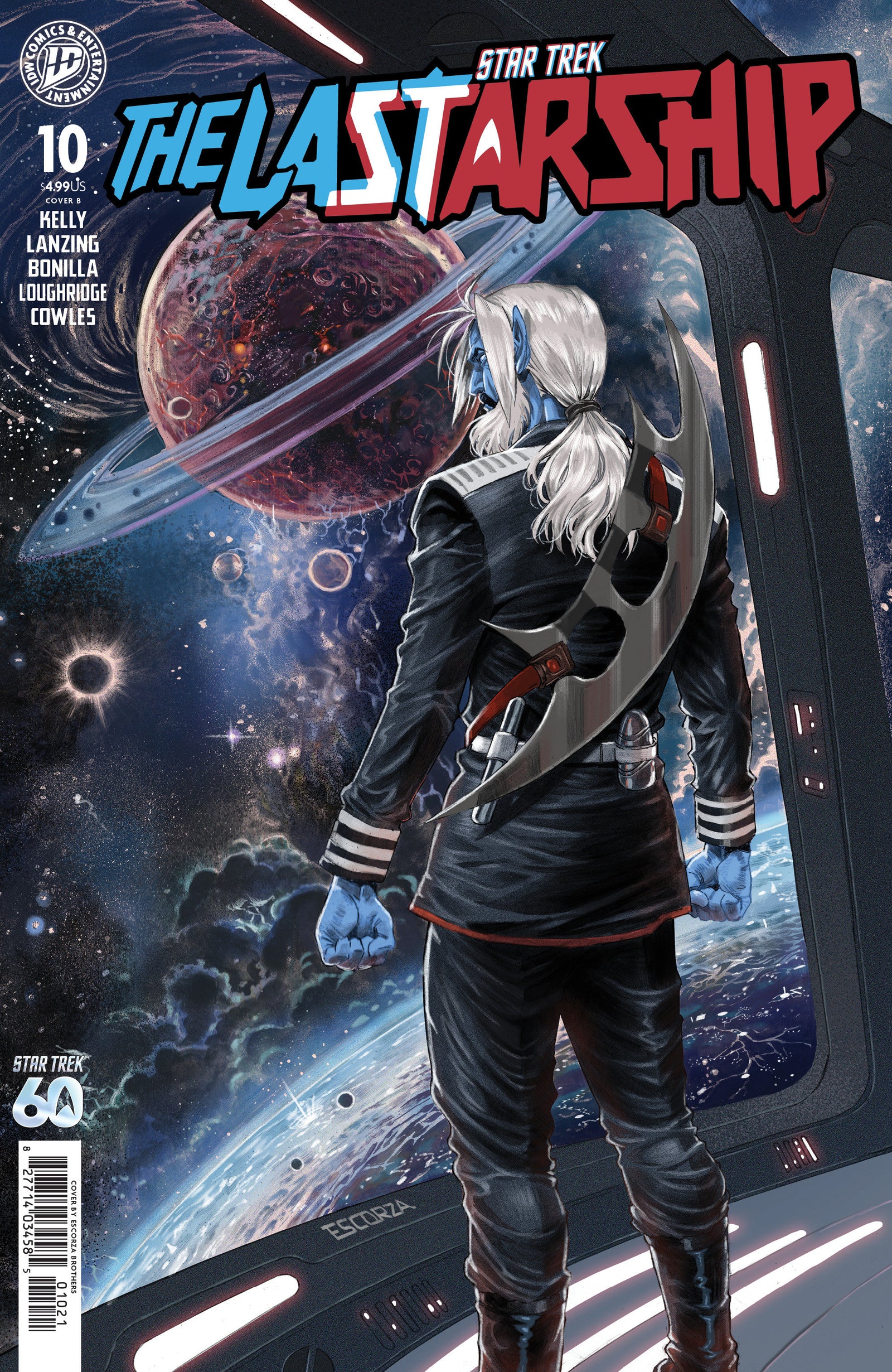 Star Trek: The Last Starship #10 Variant B (Escorza Brothers)
