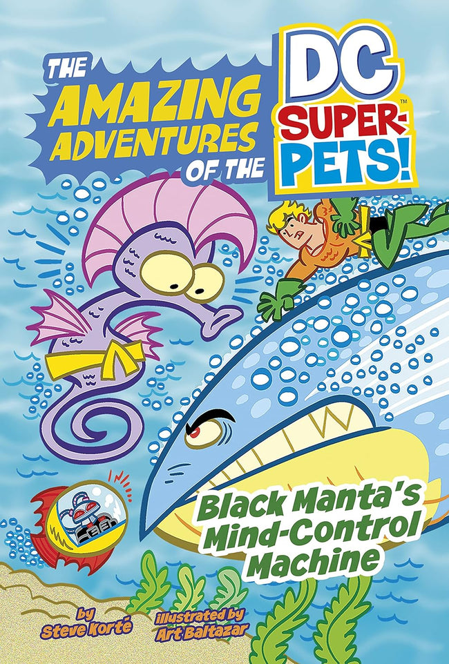 DC SUPER PETS BLACK MANTAS MIND CONTROL MACHINE