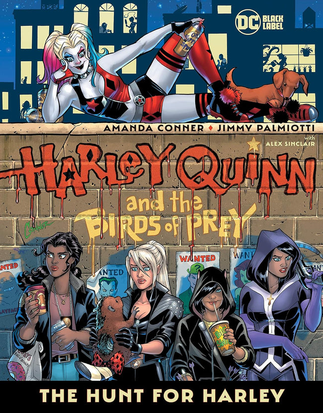 HARLEY QUINN AND THE BIRDS OF PREY THE HUNT FOR HARLEY TP