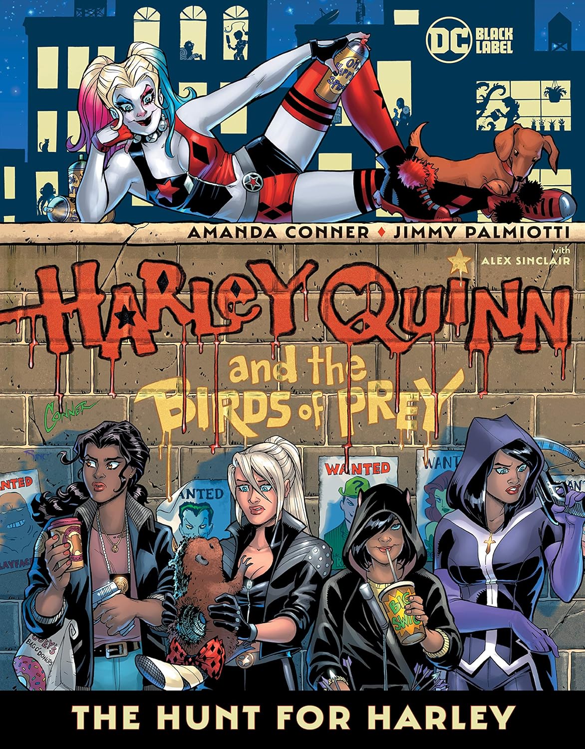 HARLEY QUINN AND THE BIRDS OF PREY THE HUNT FOR HARLEY TP