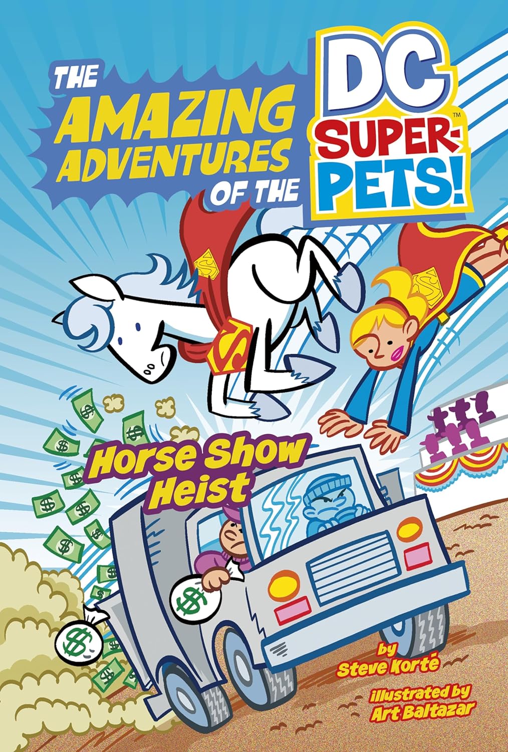 DC SUPER PETS YR TP HORSE SHOW HEIST
