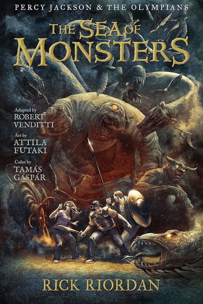 PERCY JACKSON & OLYMPIANS SC VOL 02 SEA OF MONSTERS