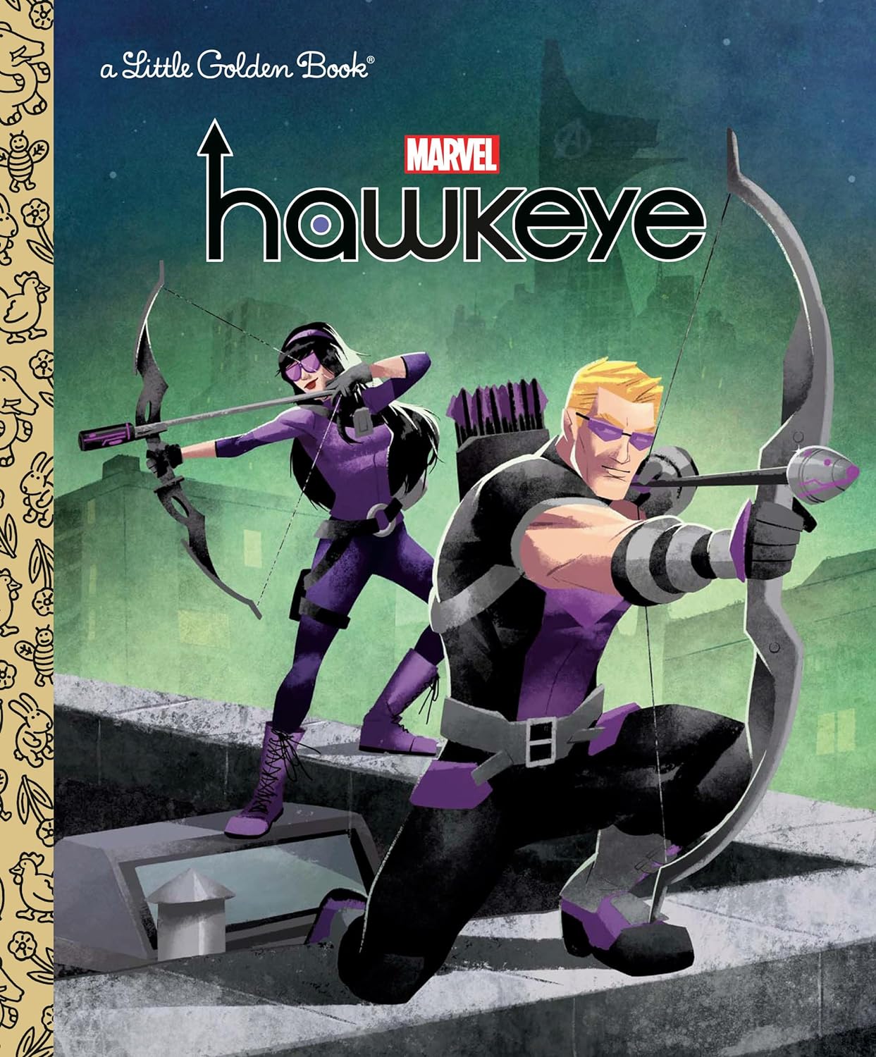 MARVEL HAWKEYE LITTLE GOLDEN BOOK