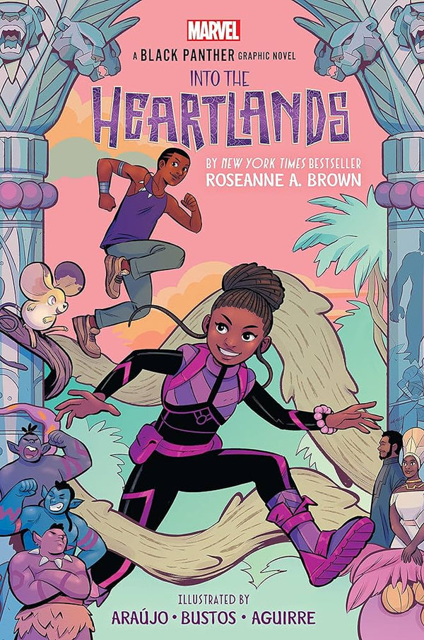 BLACK PANTHER SHURI & TCHALLA INTO HEARTLANDS GN