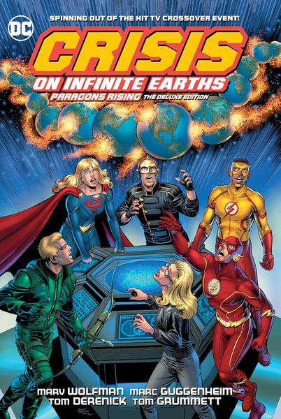 CRISIS ON INFINITE EARTHS PARAGONS RISING DLX ED HC