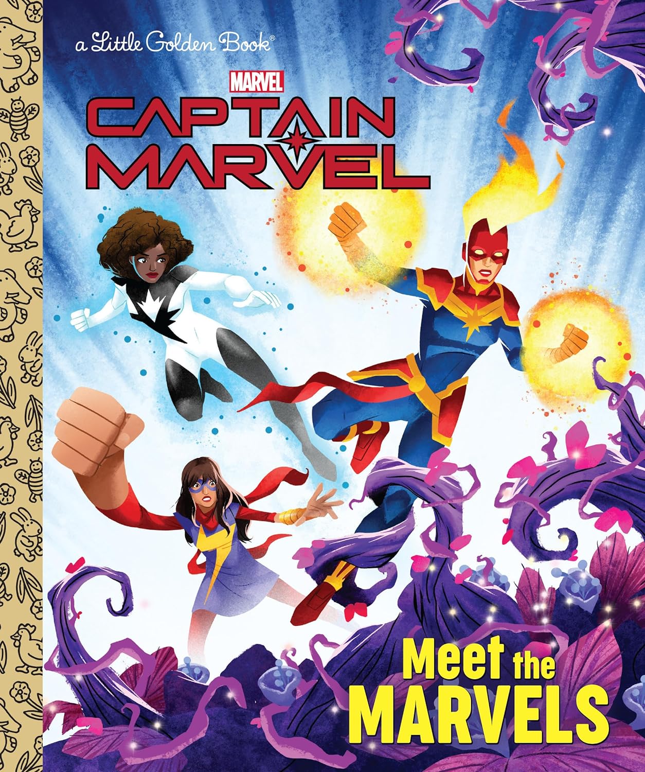 Marvel Meet The Marvels Little Golden Book