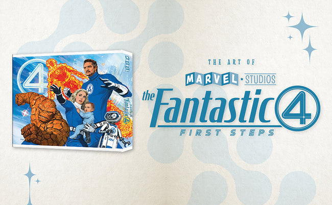 Marvel Studios' The Fantastic Four: First Steps   The Art Of The Movie Deluxe Edition Slipcase