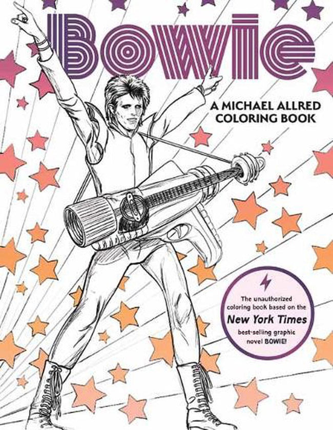 BOWIE: A Michael Allred Coloring Book