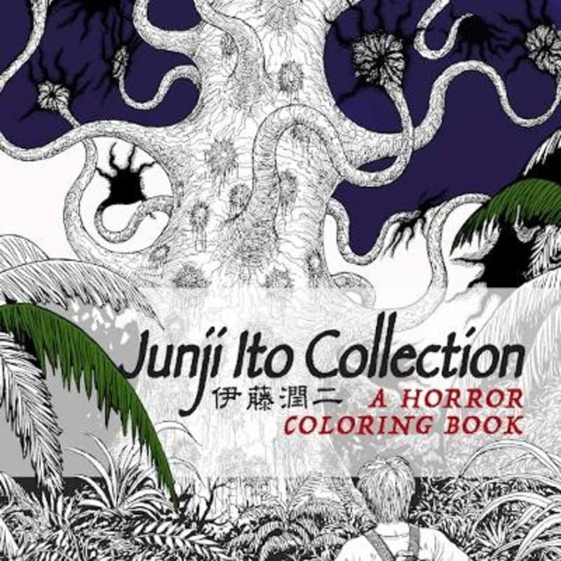 JUNJI ITO COLLECTION - A HORROR COLORING BOOK