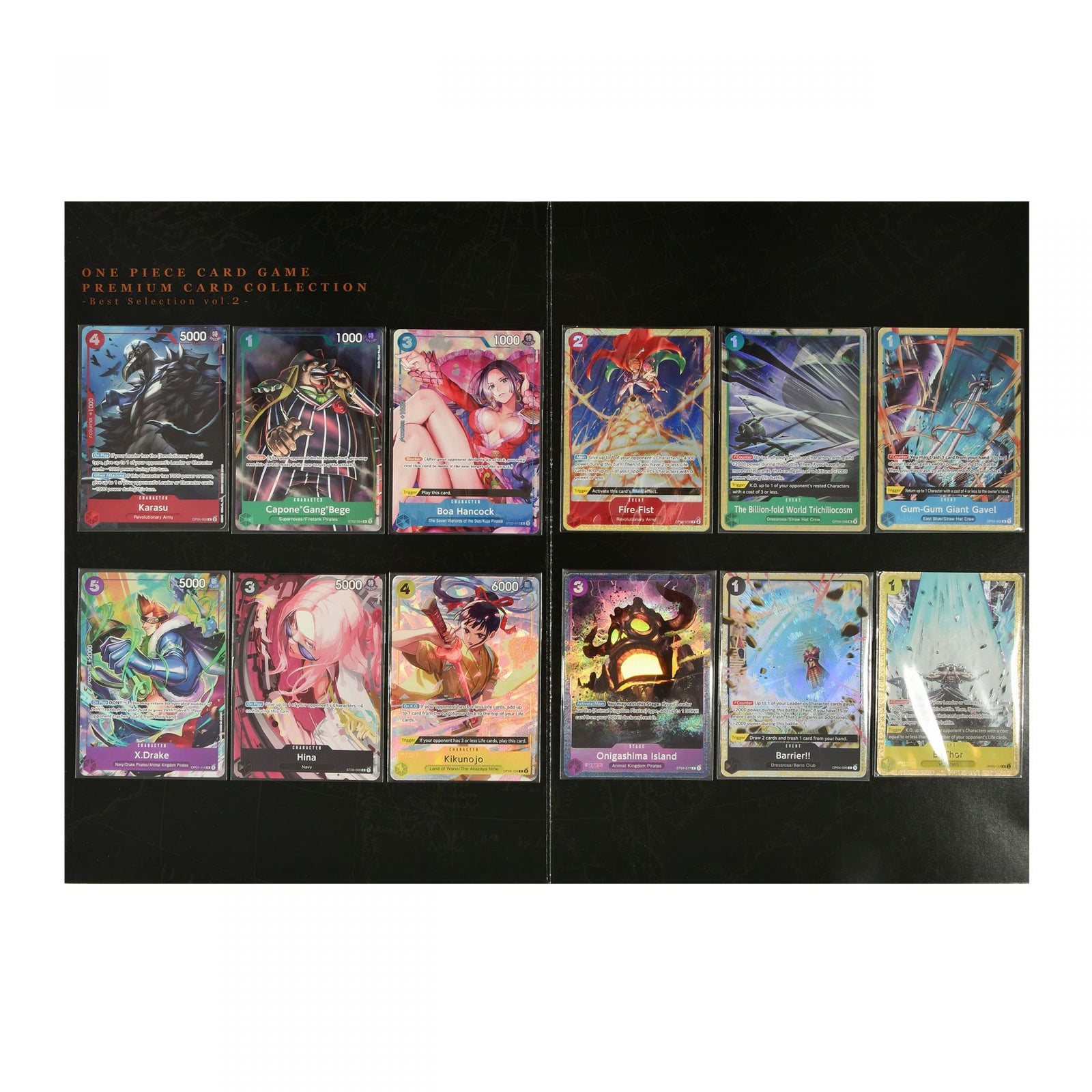 Best Selection Vol.2 English: - One Piece Premium Card Collection
