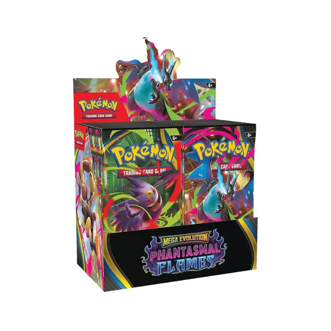 Pokémon TCG: Mega Evolution—Phantasmal Flames Booster Display
