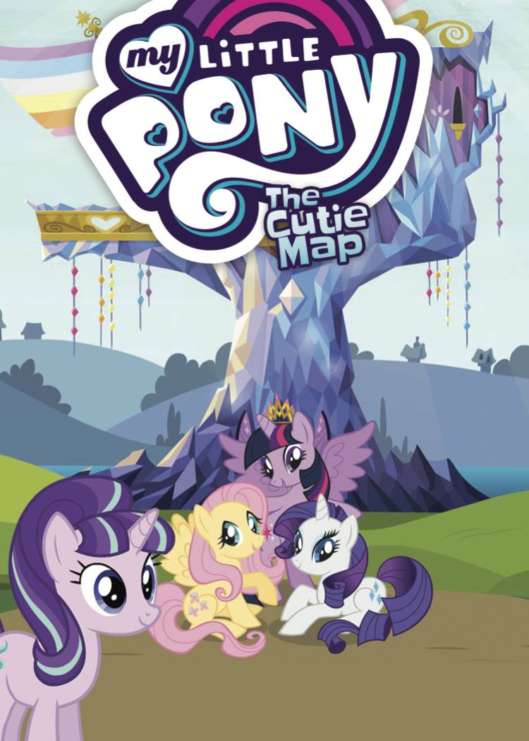 MY LITTLE PONY TP VOL 09 THE CUTIE MAP