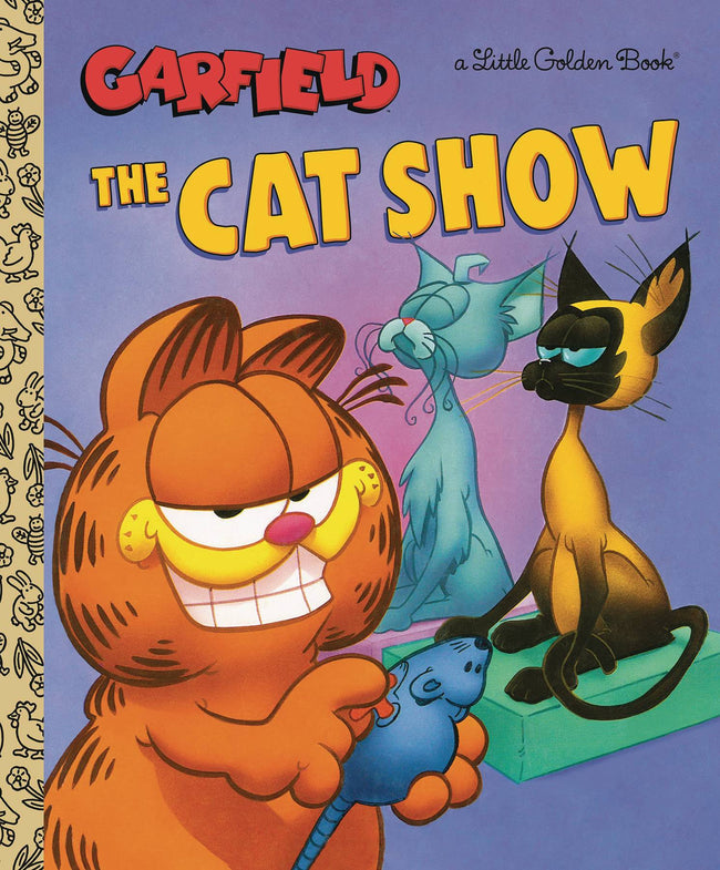 GARFIELD CAT SHOW LITTLE GOLDEN BOOK