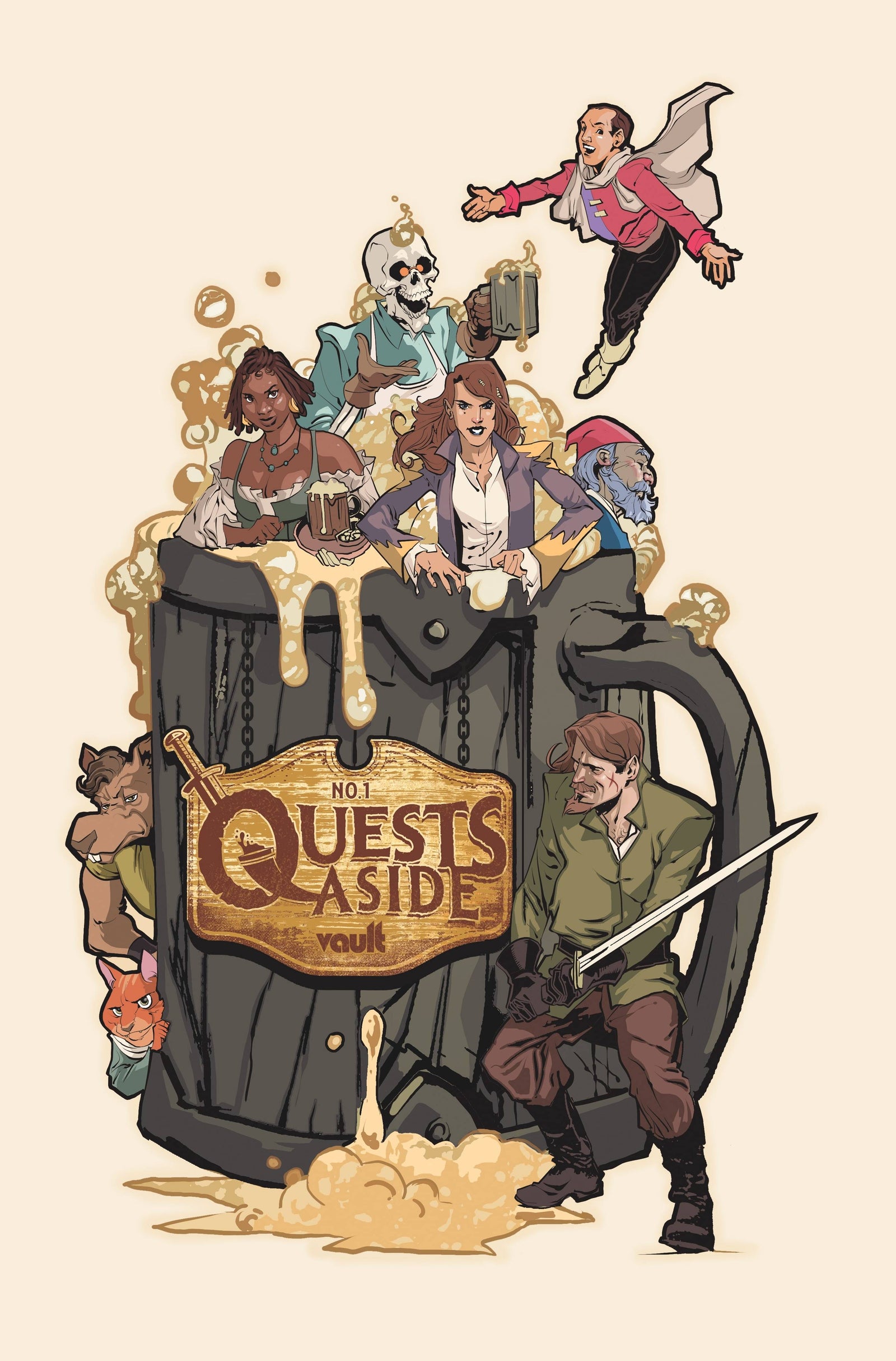 QUESTS ASIDE #1 CVR C GOODEN 5 COPY INC