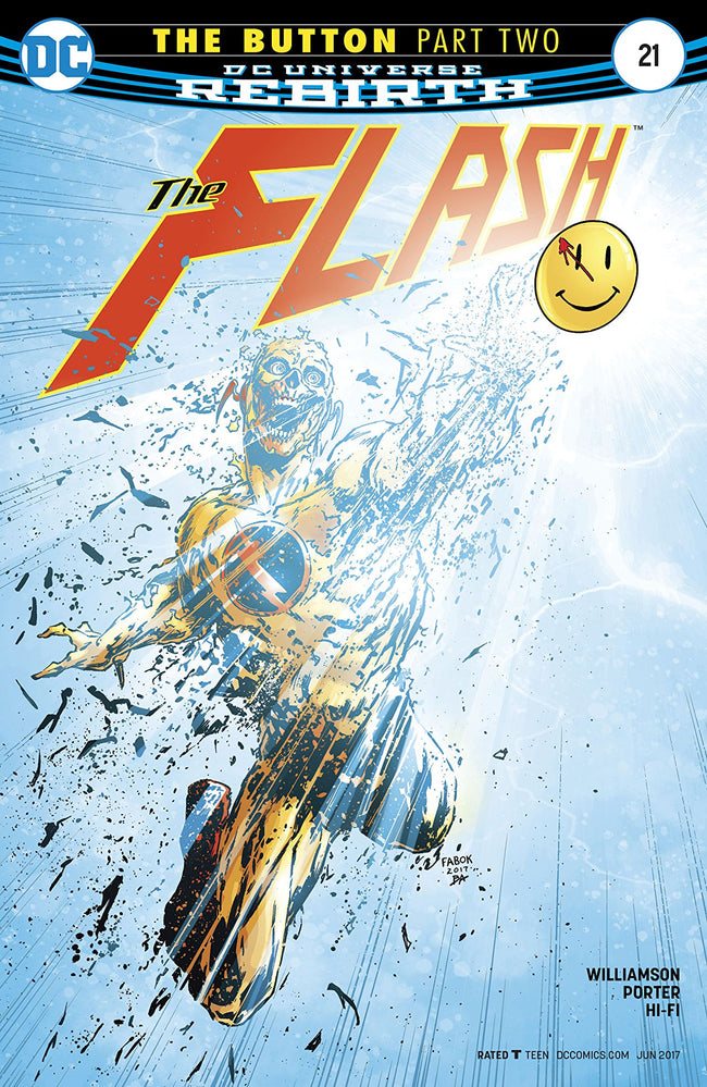 THE FLASH REBIRTH ISSUE #21 VAR - THE BUTTON PART 2