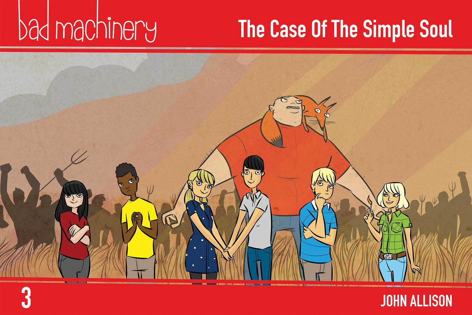 Bad Machinery Vol. 3: The Case of the Simple Soul, Pocket Edition