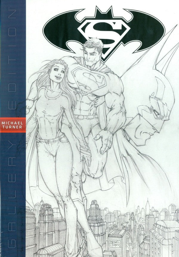 Superman Batman Michael Turner Gallery Edition Hardcover