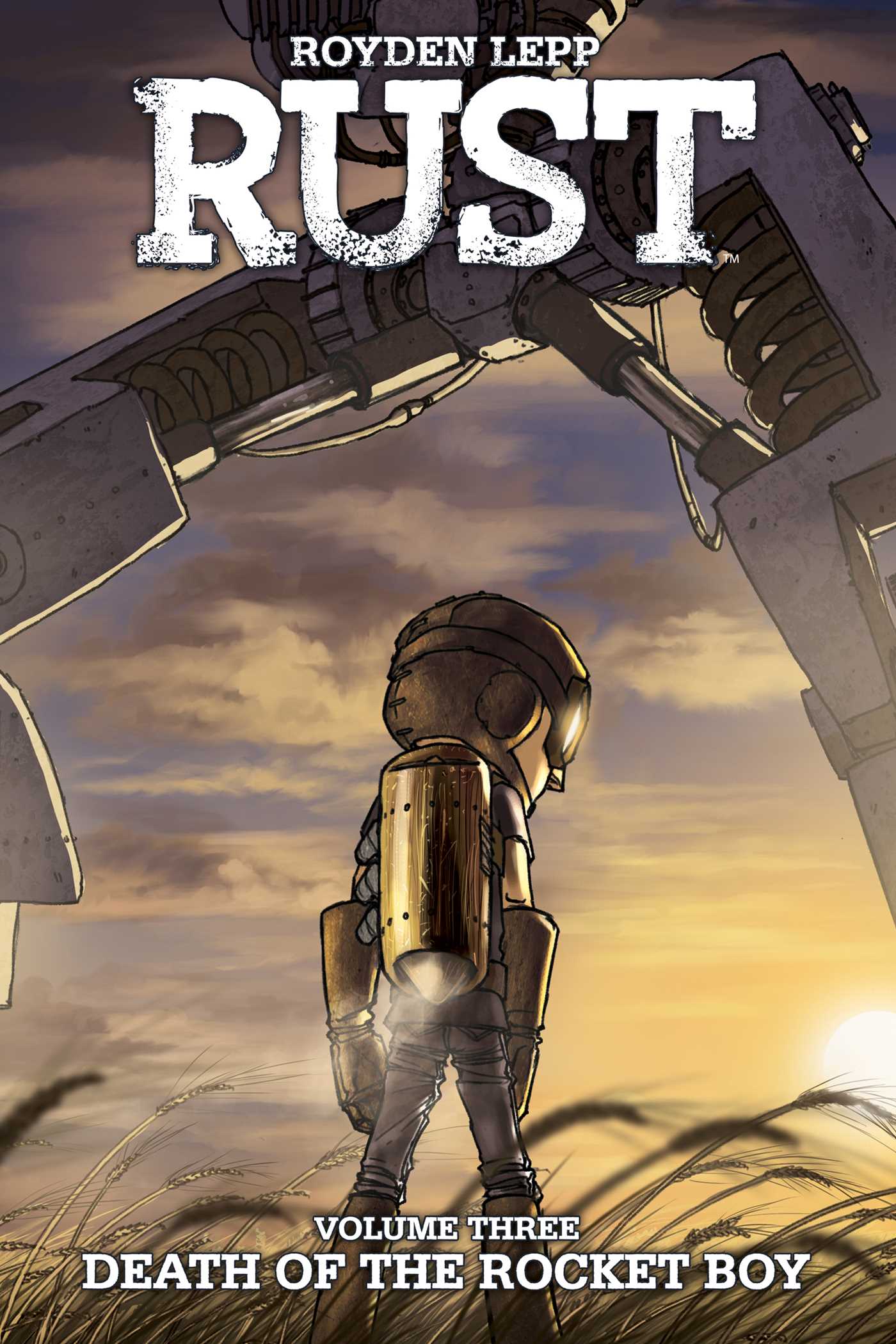 RUST TP VOL 03 (OF 4) DEATH OF ROCKETBOY