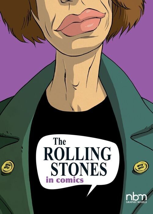 ROLLING STONES IN COMICS HC