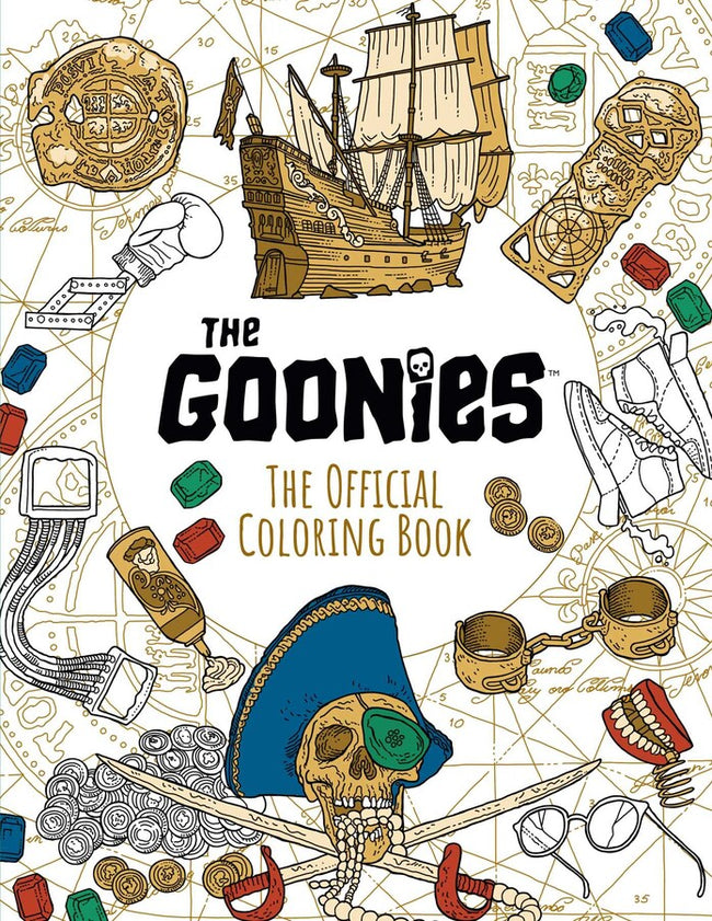 GOONIES OFFICIAL COLORING BOOK