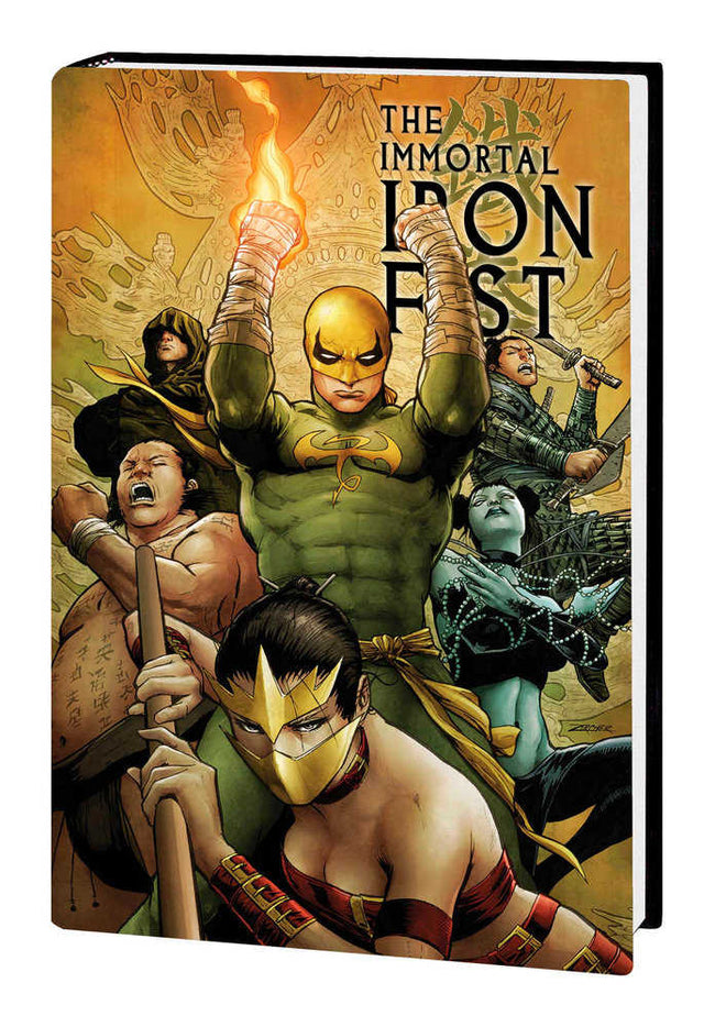 Immortal Iron Fist Immortal Weapons Omnibus Hardcover Volume 01 Direct Market Variant