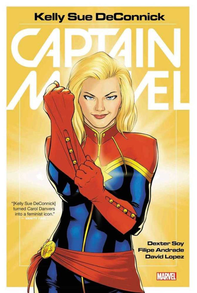 Captain Marvel By Kelly Sue Deconnick Omnibus Hardcover Lopez Variant