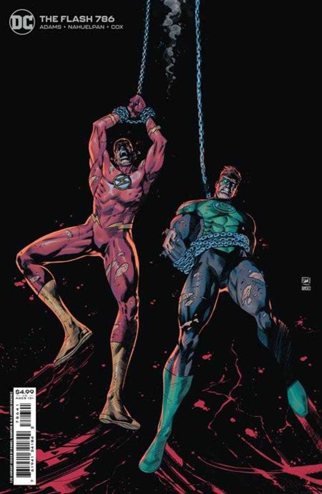 Flash #786 Cover D 1 in 25 Daniel Sampere & Alejandro Sanchez Card Stock Variant (Dark Crisis)