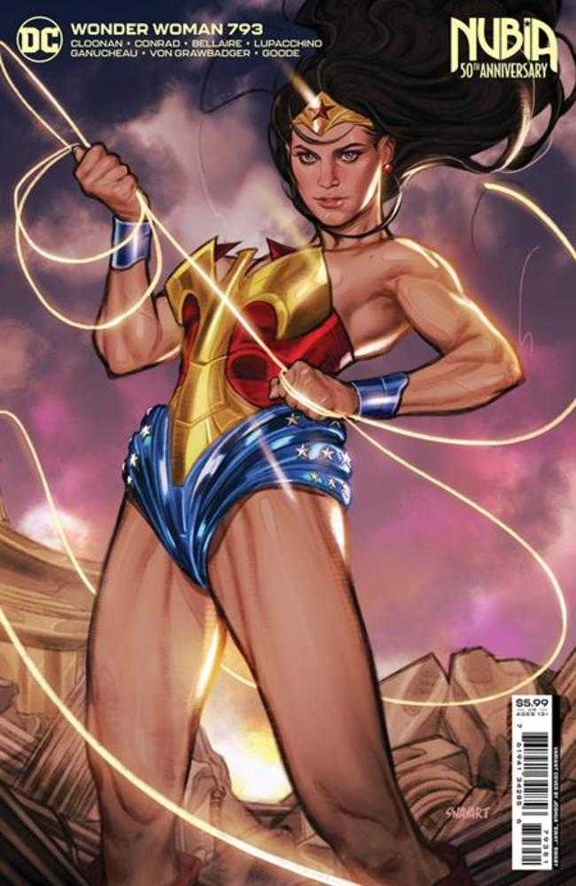 Wonder Woman #793 Cover C Joshua Sway Swaby Nubia 50th Anniversary Card Stock Variant (Kal-El Returns Tie-In)