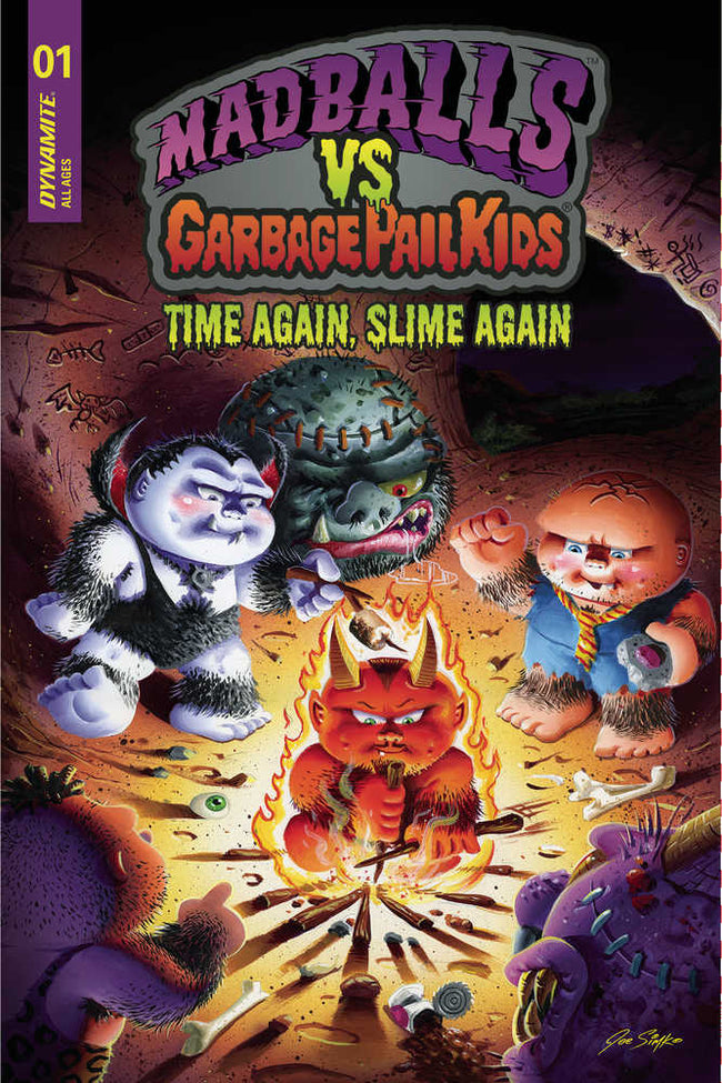 Madballs vs Garbage Pail Kids Slime Again #1 Cover A Simko