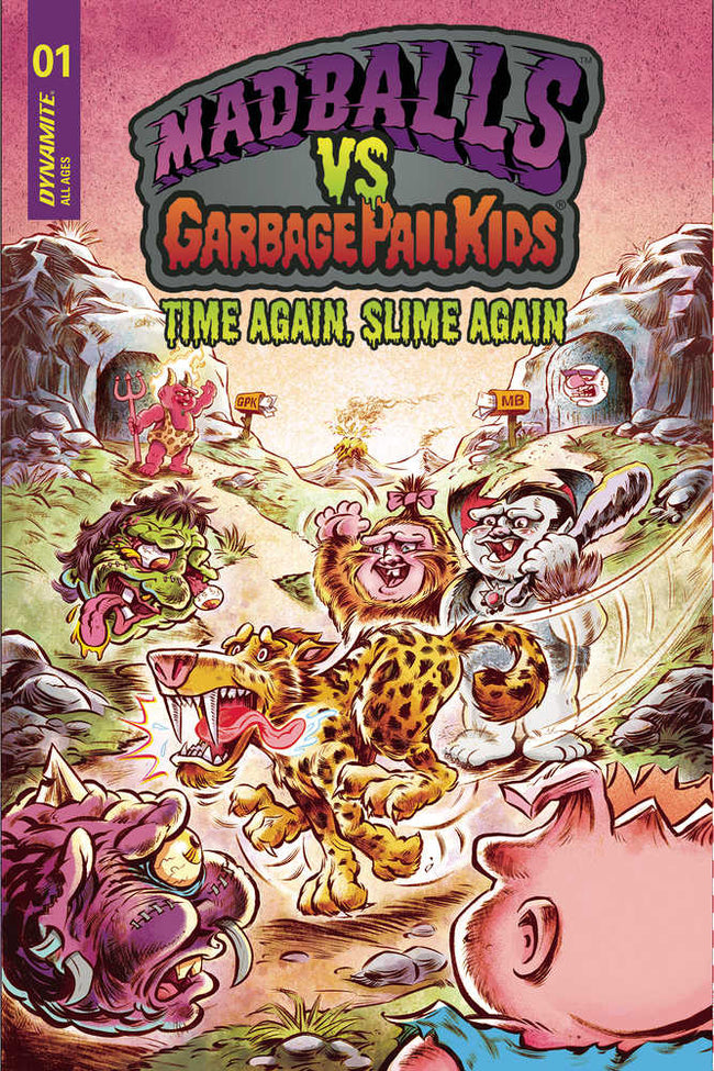 Madballs vs Garbage Pail Kids Slime Again #1 Cover B Crosby