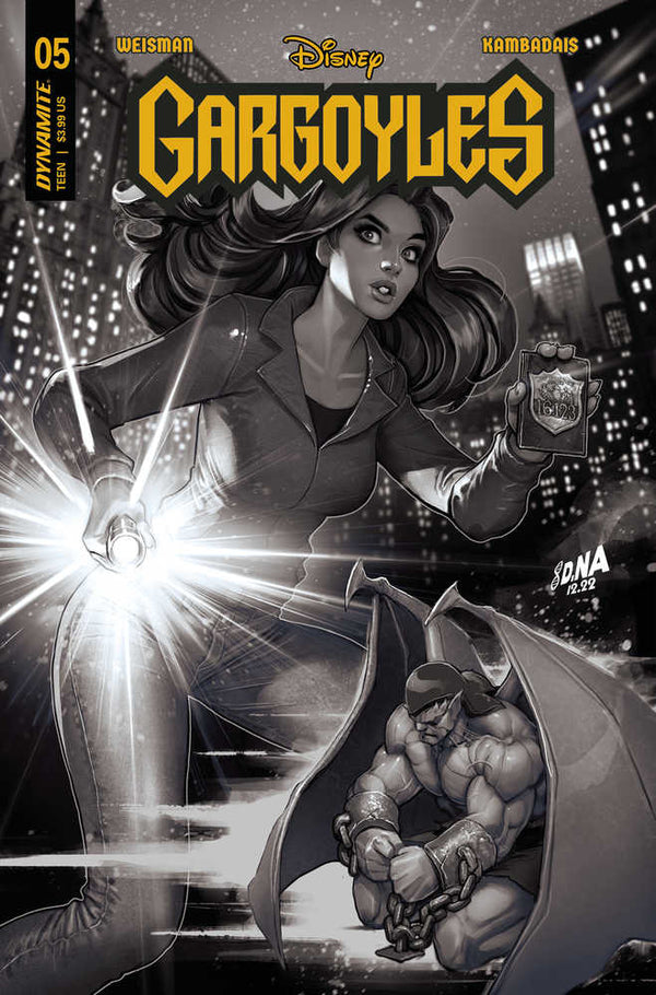 Gargoyles #5 Cover I 15 Copy Variant Edition Nakayama Black & White
