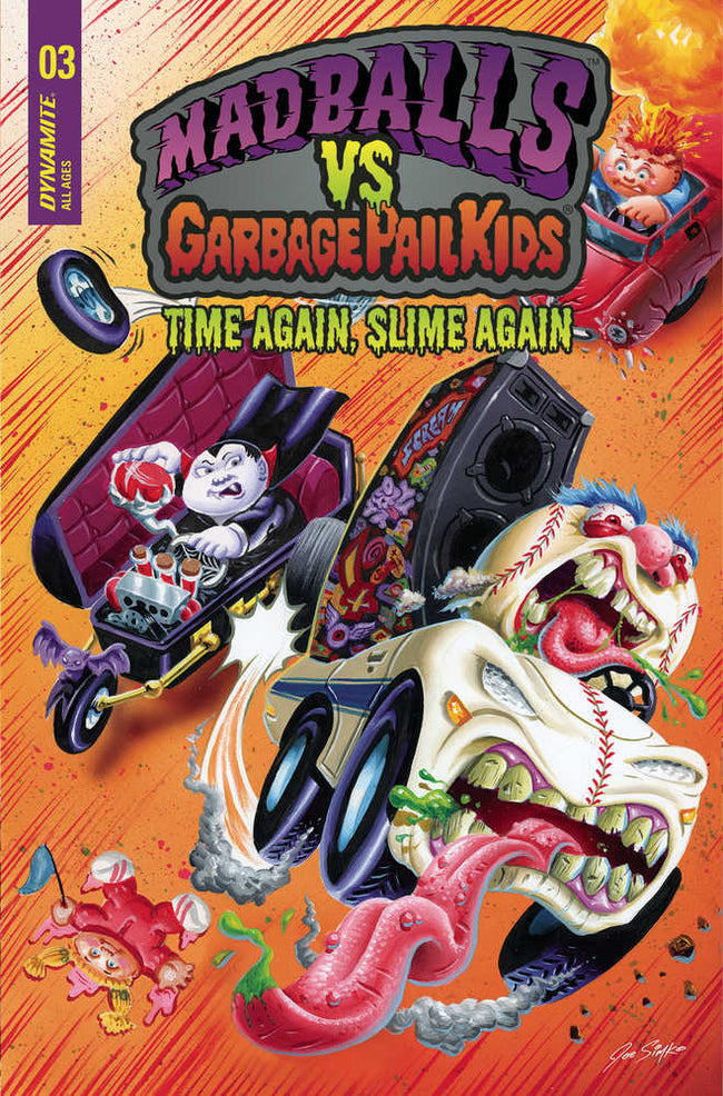 Madballs vs Garbage Pail Kids Slime Again #3 Cover A Simko