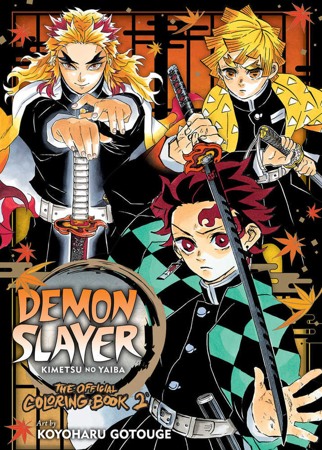 Demon Slayer The Official Coloring Book Softcover 2