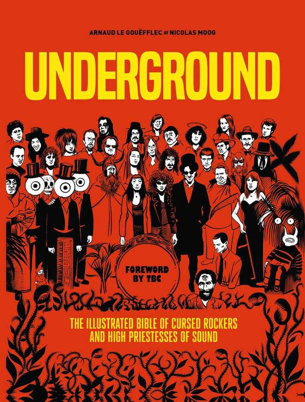 Underground Cursed Rockets & High Priestesses Sound Graphic Novel